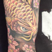 Tattoos - Koi and Flower Sleeve - 76988
